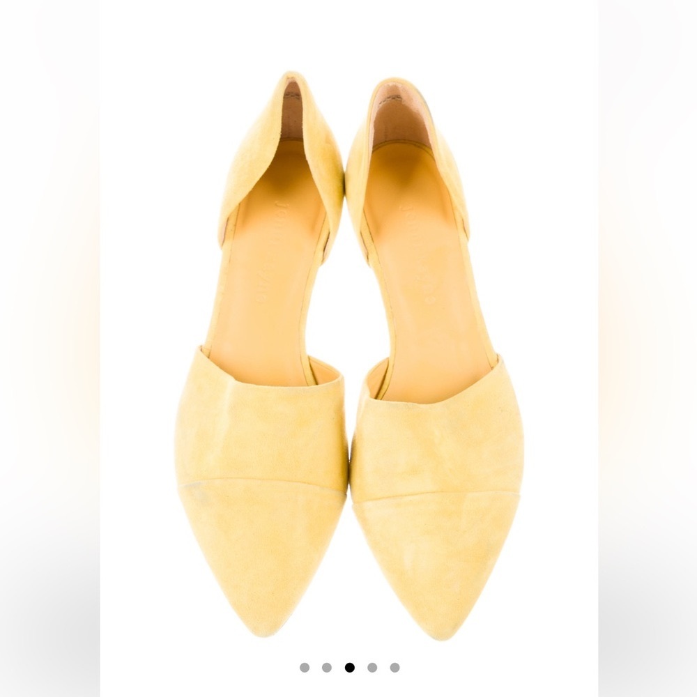 JENNI KAYNE Suede D’Orsay Flats sz 8.5